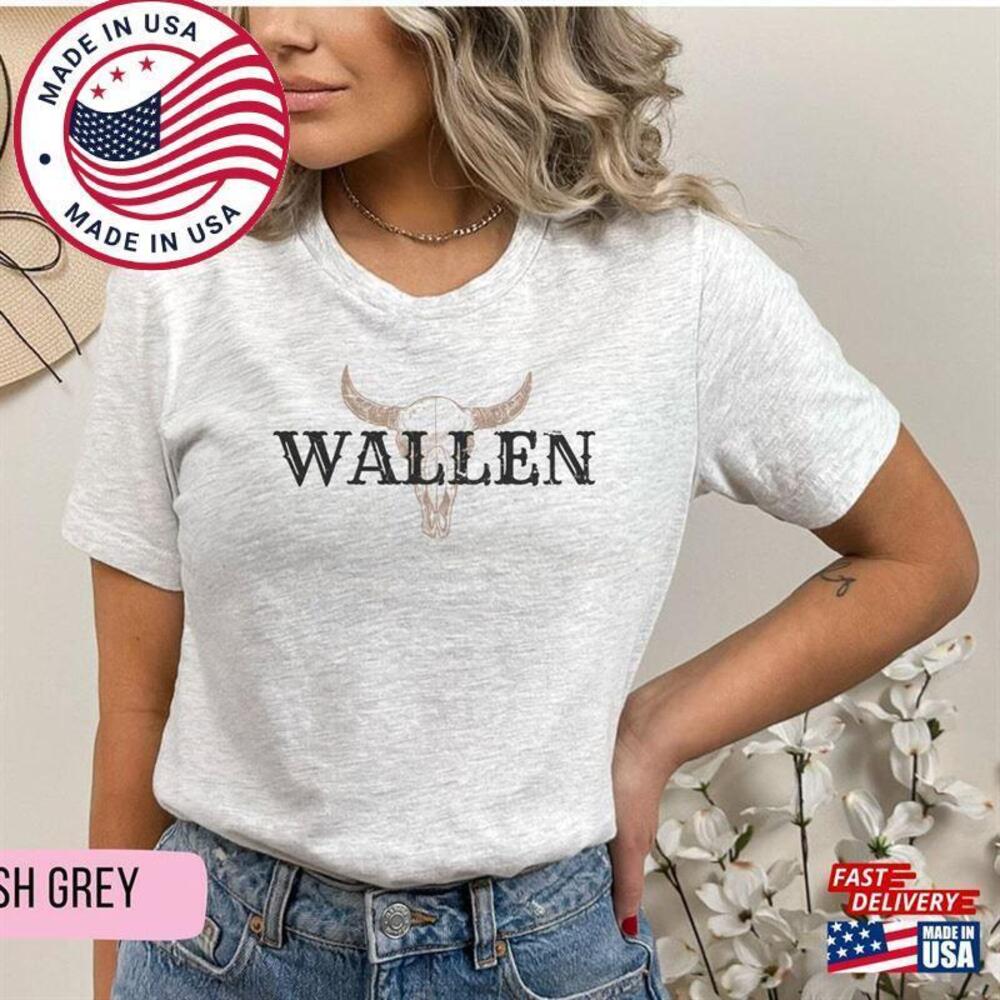 Music Tour Shirt Wallen Unisex Country Classic T-Shirt - Picture 1 of 4